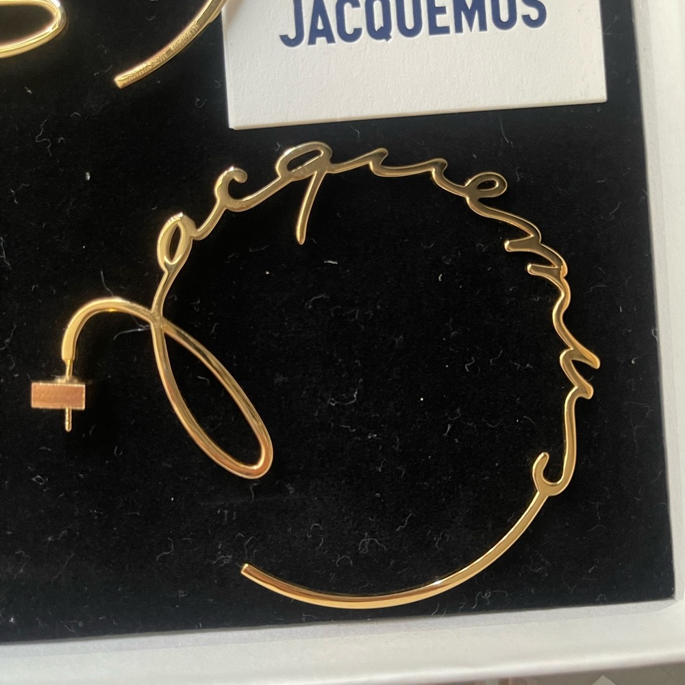 Jacquemus hoop earrings